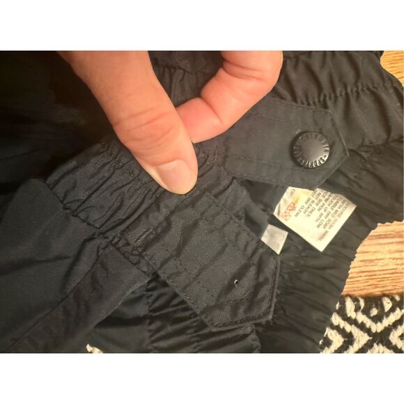 Vintage Columbia Black Elastic Waist Waterproof Wind Hiking Rain Pants XXL - Picture 8 of 8